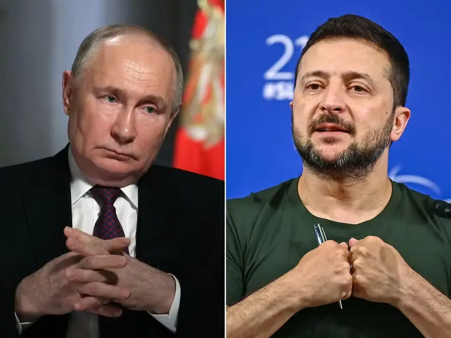 Putin e Zelensky