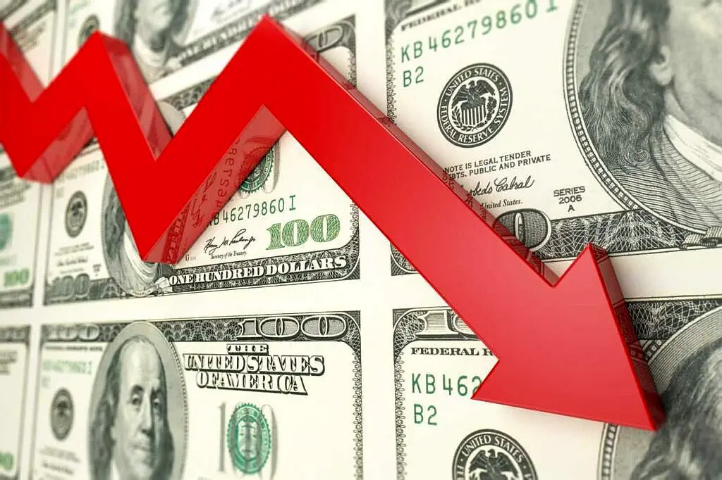 queda do dólar e bitcoin