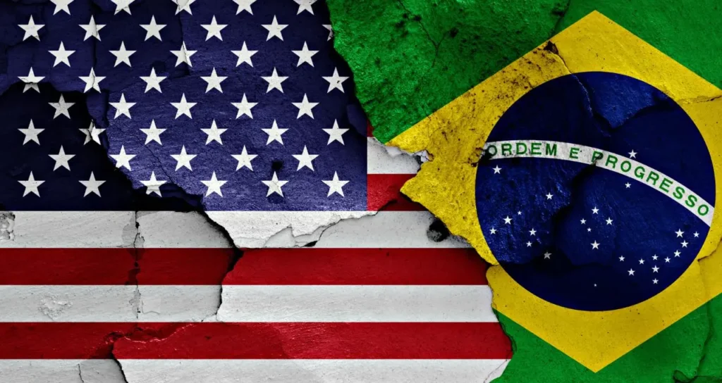 tensão EUA vs Brasil