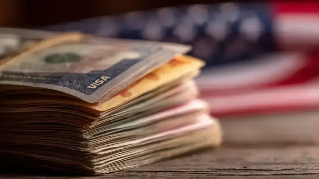 caução para vistos